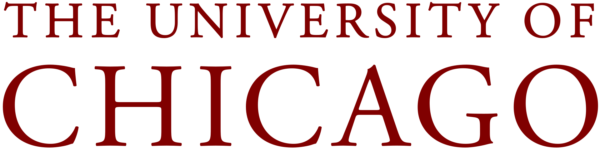 芝加哥大学 logo, By 芝加哥大学 - http://communications.uchicago.edu/sites/all/files/communications/身份/uchicago.身份.的指导方针.pdf，公共领域，http://commons.维基.org/w/index.php?curid = 66222713 "