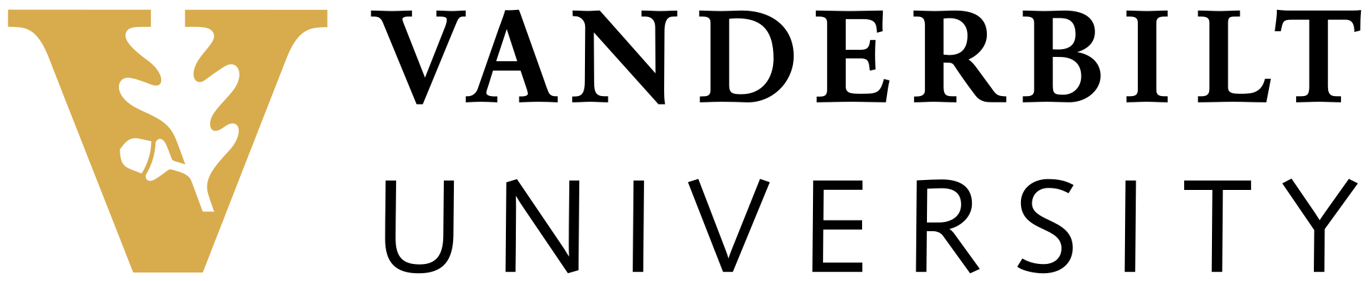 Vanderbilt University logo, By Source, Fair use, http://en.维基百科.org/w/index.php?curid = 13301785 "