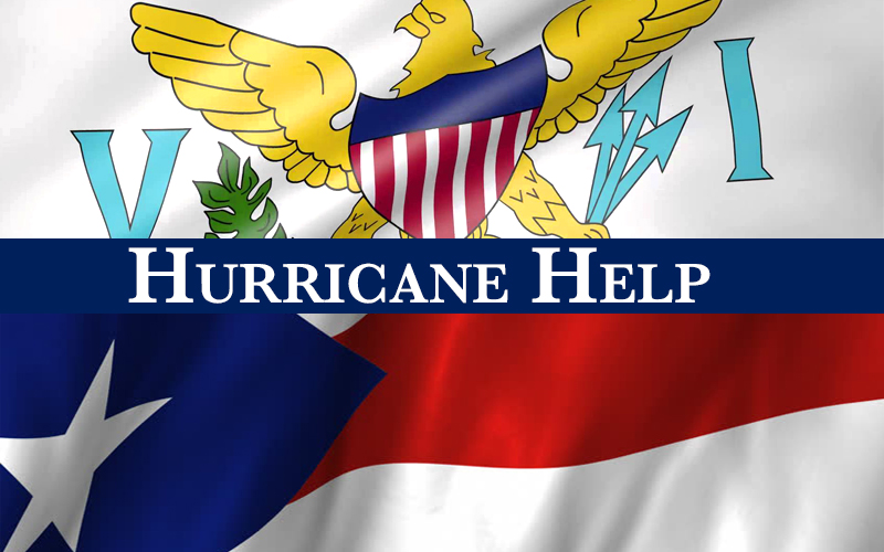 Hurricane Help Poster for students relocating to Maryland