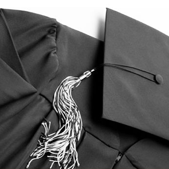 graduation cap photo detail