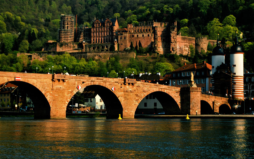 Heidelberg Castle and the Old Bridge